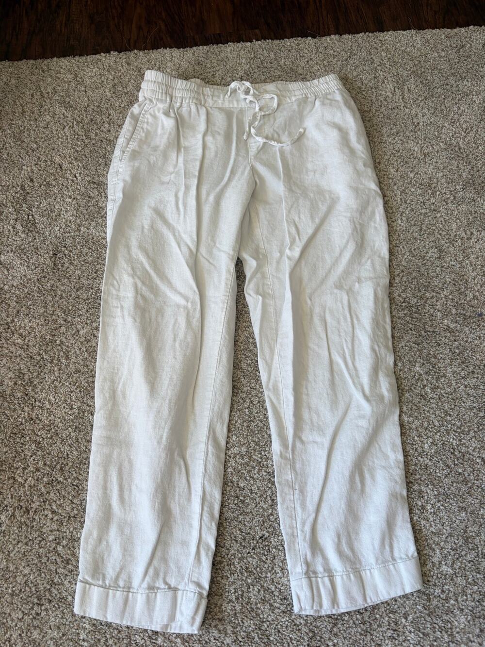 Old Navy womens small white lightweight pants